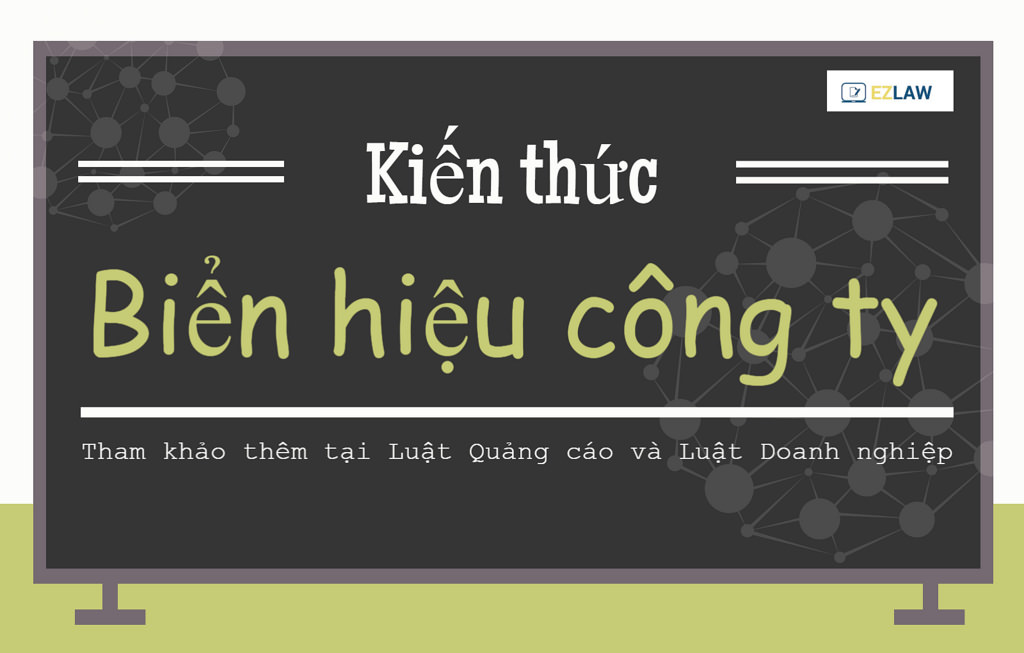 Kiến thức về biển hiệu doanh nghiệp