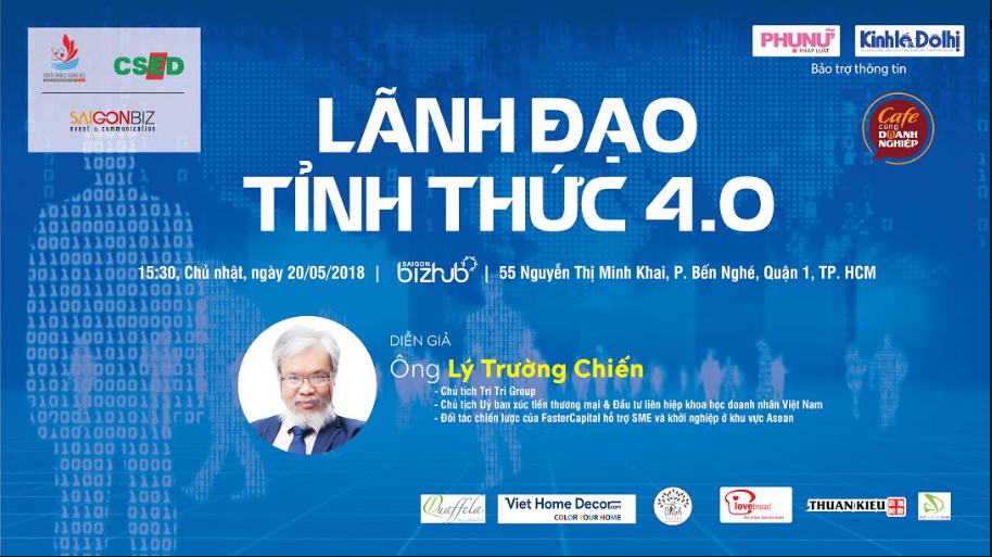 Café cùng Doanh nghiệp: LÃNH ĐẠO TỈNH THỨC 4.0