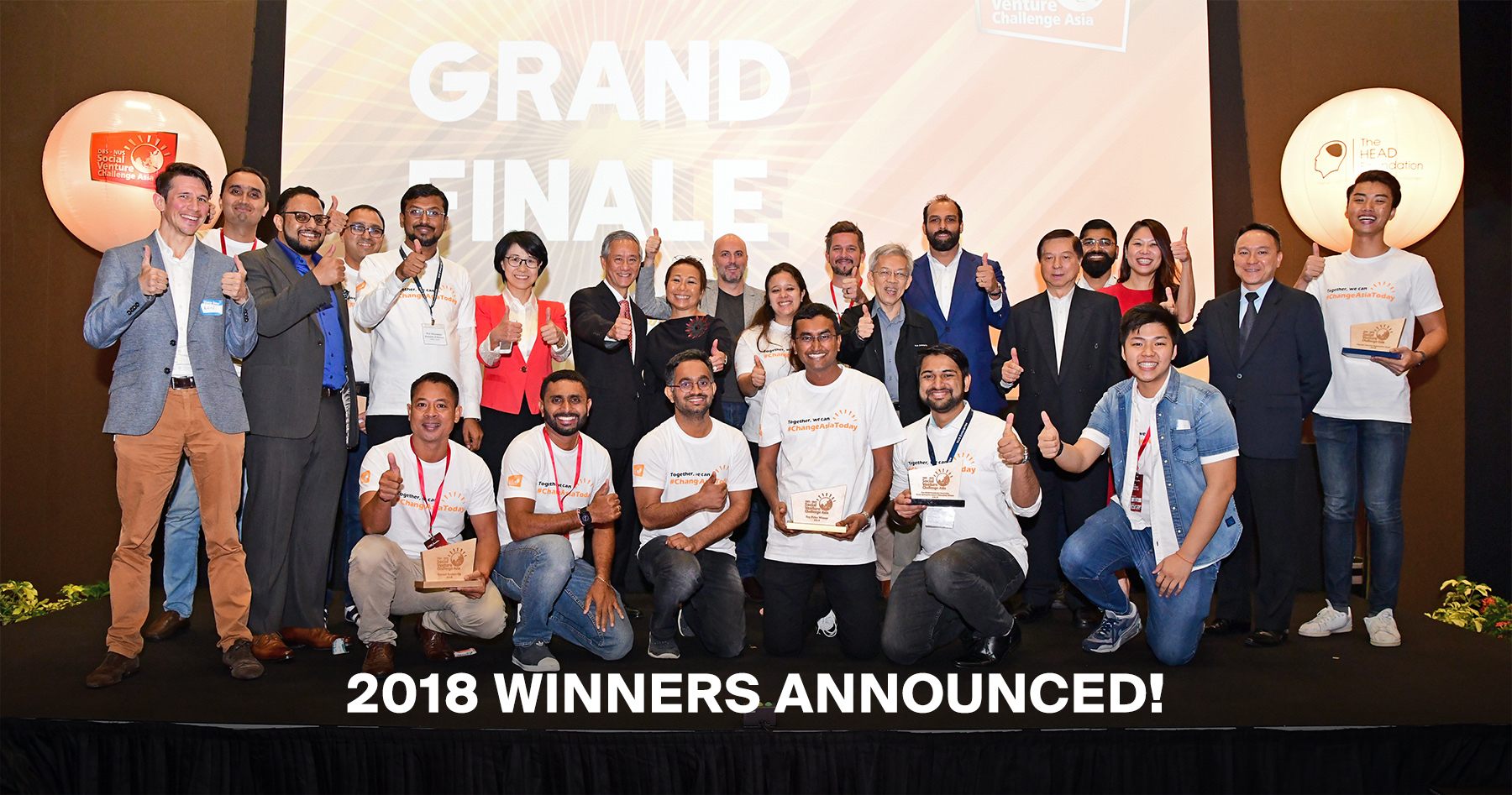 [DBS-NUS Social Venture Challenge Asia] 2018 Winners Announcement!