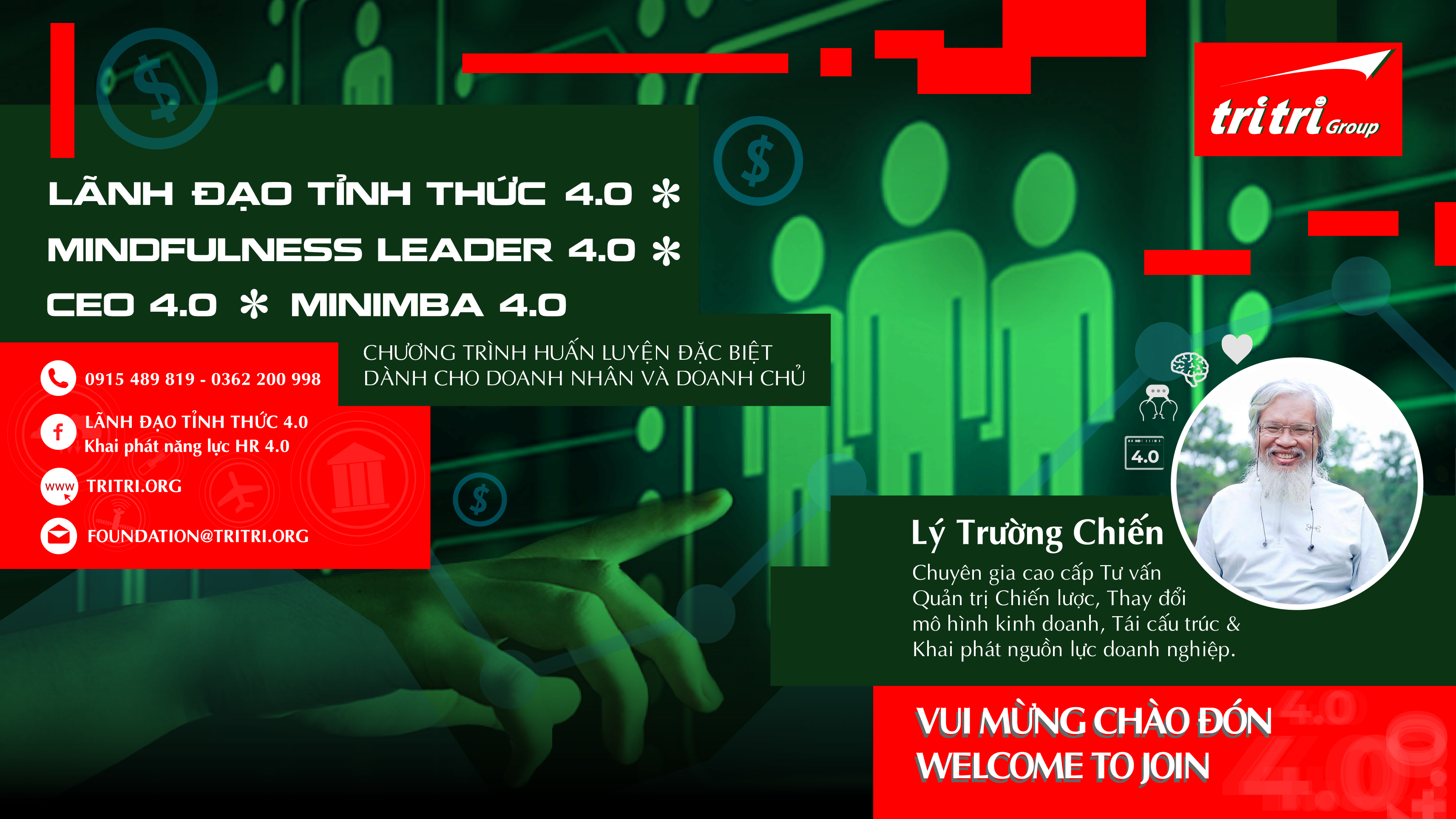 LẦN ĐẦU TIÊN LÃNH ĐẠO TỈNH THỨC 4.0, CHƯƠNG TRÌNH DO TRÍ TRÍ TRAINING & COACHING THIẾT KẾ VÀ GIỚI THIỆU