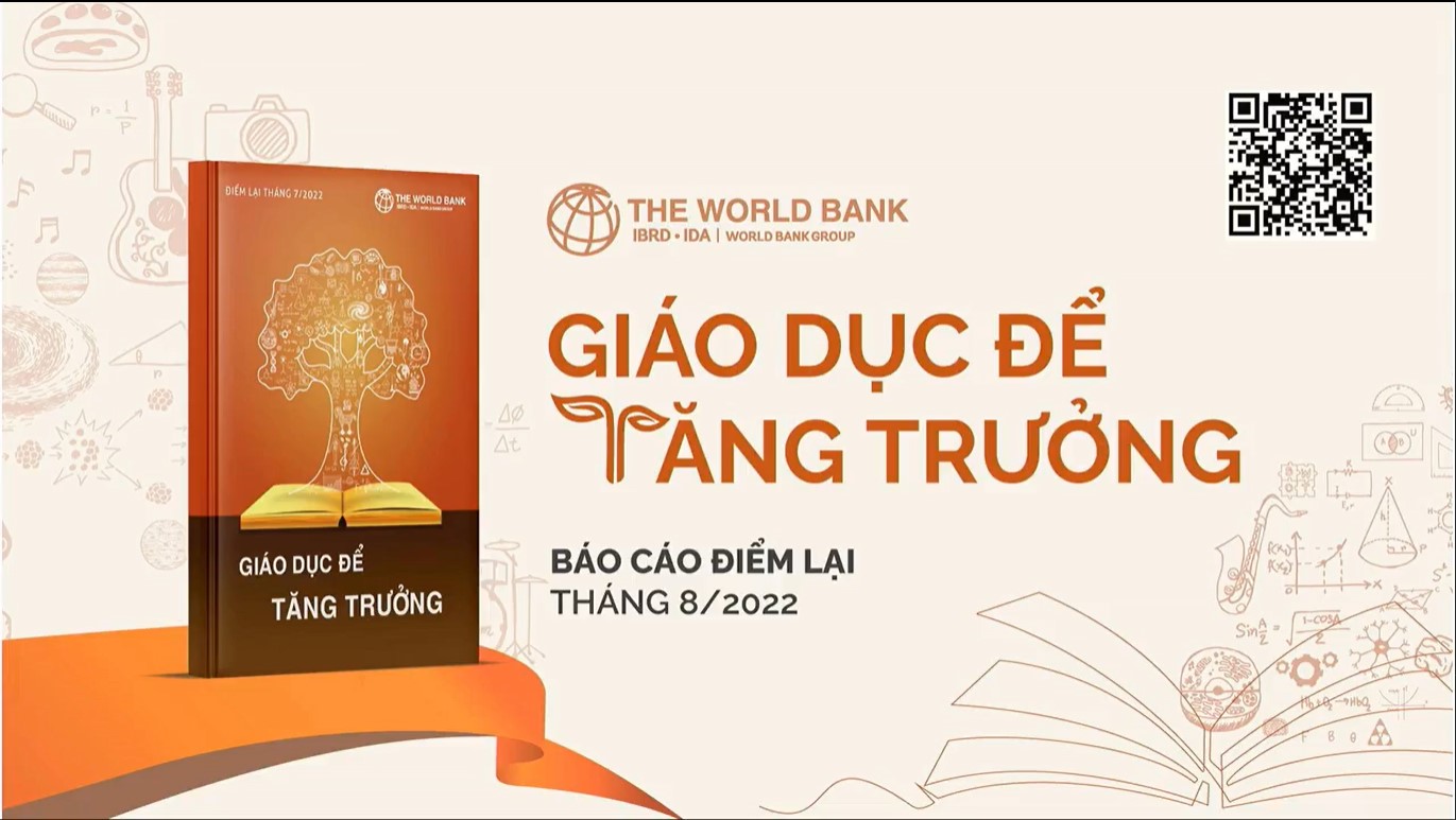 Công bố Báo cáo Cập nhật Kinh tế Việt Nam “Giáo dục để tăng trưởng"