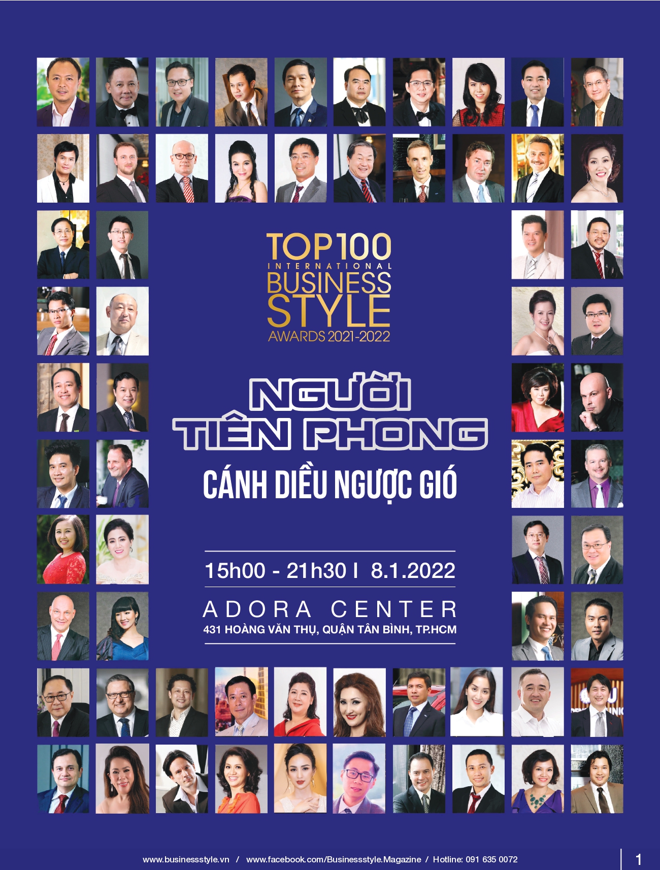 Top 100 International Business Style Awards 2021-2022